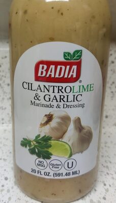 Cilantro Lime & Garlic Marinade & Dressing