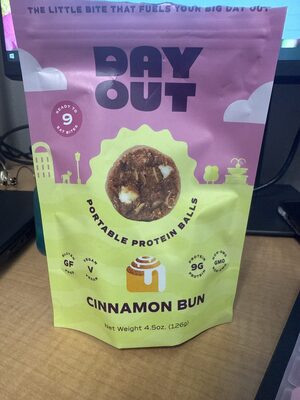 Cinnamon Bun Portable Protein Balls
