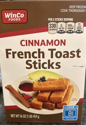 Cinnamon French Toast Sticks