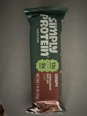 Cinnamon pecan Protein bar