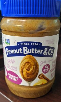 Cinnamon Swirl Peanut Butter Spread