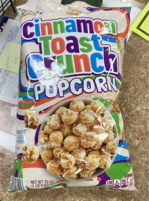 Cinnamon toast crunch popcorn