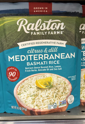 Citrus And Dill Basmati Rice