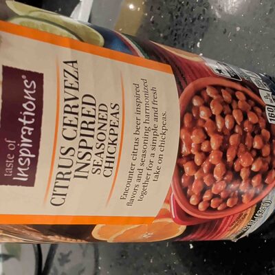 Citrus Cerveza Chickpeas