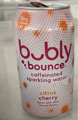 Citrus Cherry Caffeinated Sparkling Water