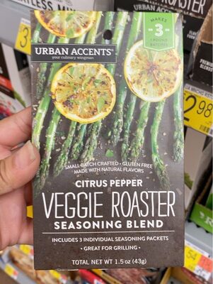 Citrus pepper seasoning blend
