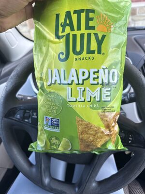 Clasico Tortilla Chips Jalapeño Lime