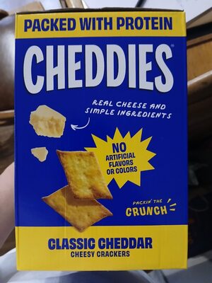Classic Chedder Cheesy Crackers
