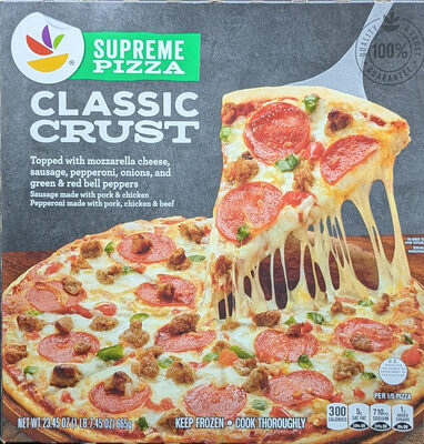 Classic Crust Supreme Pizza Frozen