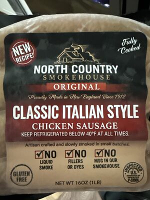 Classic Italian Style Chicken Sausage