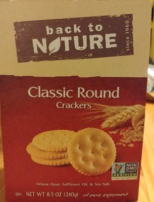 Classic round crackers