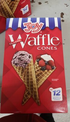 Classic waffle cones