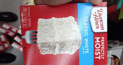 Classic white cake mix