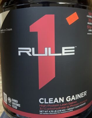 Clean Gainer Vanilla Ice Cream