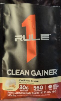 Clean Gainer Vanilla Ice Cream