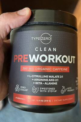Clean PreWorkout