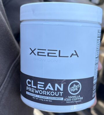 Clean Preworkout Vanilla Iced Coffee