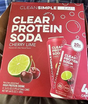 Clear Protein Soda