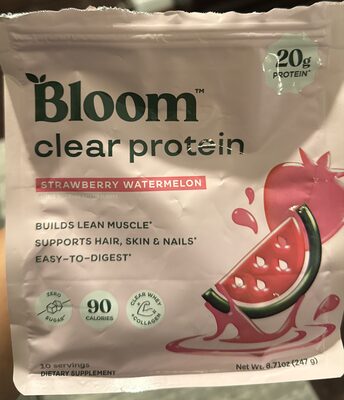 Clear Protein- strawberry watermelon