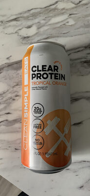 Clear Protein Tropical Orange