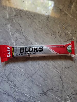 Clif Bloks Energy Chews Strawberry
