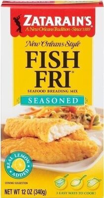 Coating mix fish fry seasoned