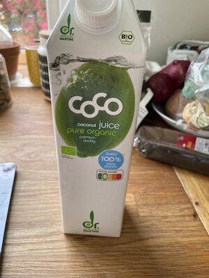 Coco Coconut Juice Pure Organic