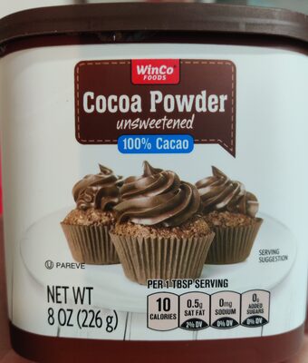 Cocoa powder, unsweetened