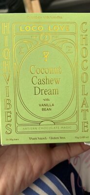 Coconut Cashew Dream with Vanilla Bean