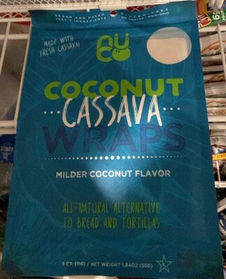 Coconut Cassava Wraps