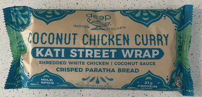 Coconut Chicken Curry Wrap