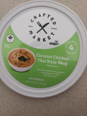 Coconut Chicken Thai Style Soup