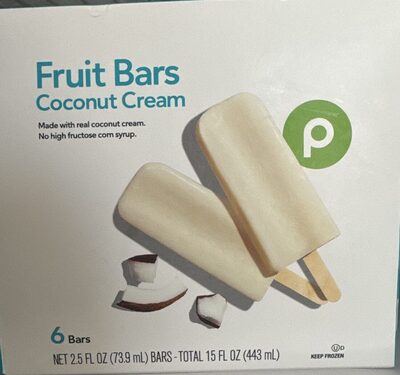 Coconut Cream Fruit Bars