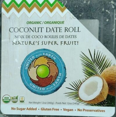 Coconut Date Roll