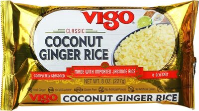 Coconut ginger rice