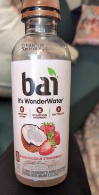 Coconut Strawberry Flavored Antioxidant Beverage with Vitamin E