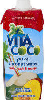 Coconut Water with Peach & Mango