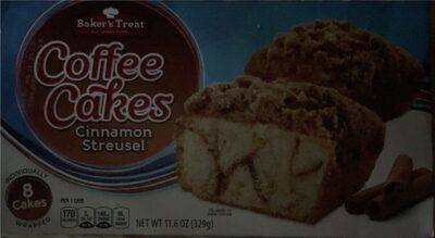 Coffee Cakes Cinnamon Streusel