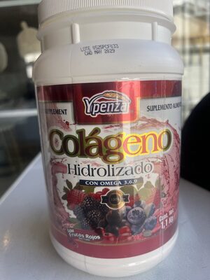 Colágeno Hidrolizado Sabor Frutos Rojos