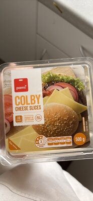 COLBY CHEESE SLICES