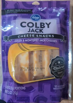 Colby Jack Cheese Snacks