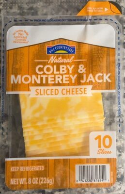 Colby & Monterey Jack Sliced Cheese