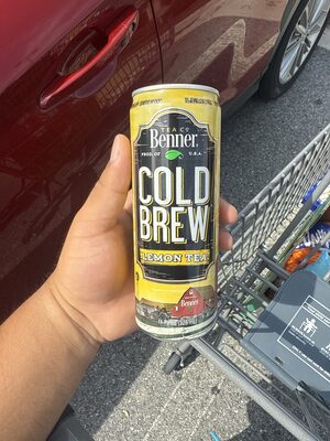 Cold Brew Lemon Tea