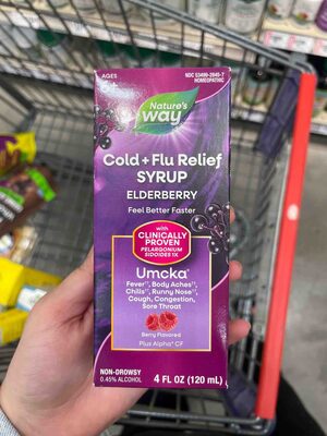 Cold + Flu Relief Syrup Elderberry