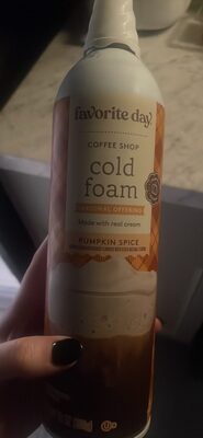 cold foam pumpkin spice