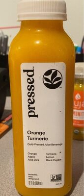 Cold Pressed Orange Turmeric