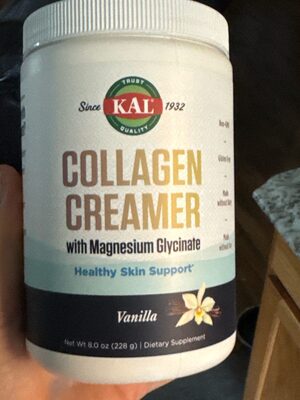 Collagen creamer with magnesium glycinate