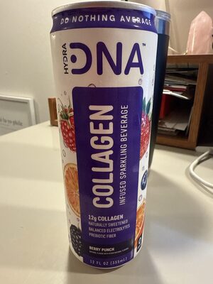 Collagen Infused Sparkling Beverage (Berry Punch)
