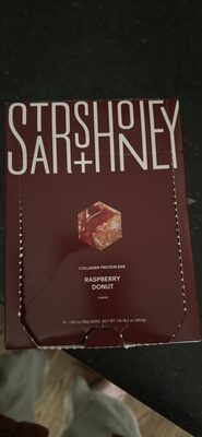 Collagen Protein Bar Raspberry Donut Flavor