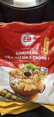 COMBO LẨU VIÊN HẢI SẢN 5 TRONG 1